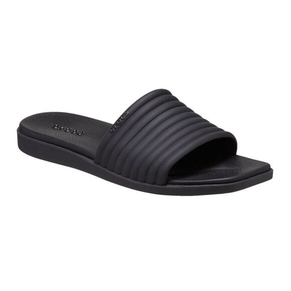CROCS Women's Miami Slip On Slides Sandals - Picture 13 of 14